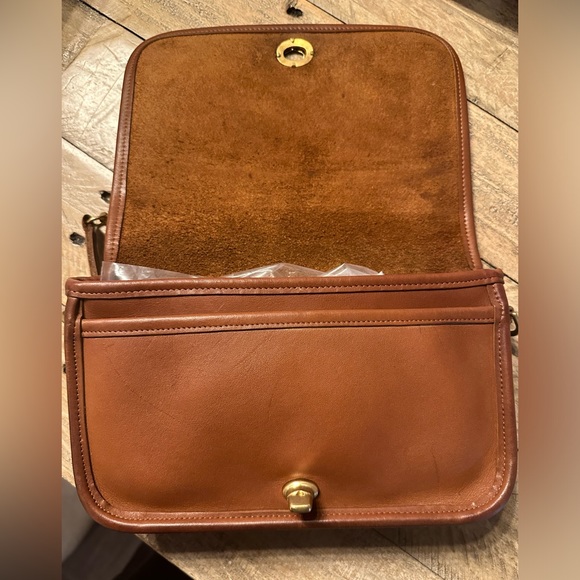 Vintage coach pocket purse British tan - Picture 6 of 10